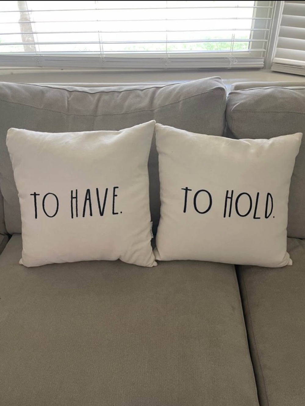 Rae Dunn throw pillows